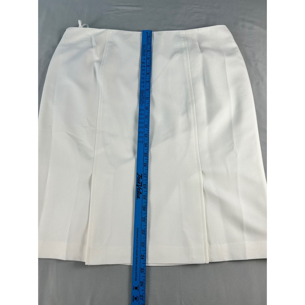 Jones Studio Separates Womens White 2 Piece Skirt Suit Blazer Set Size 16 NEW - Picture 15 of 16